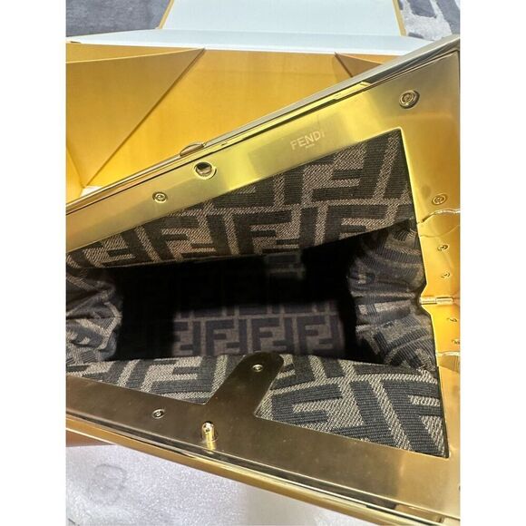 Fendi First Medium Nappa Shiny Cara- Authentic - Picture 9 of 11